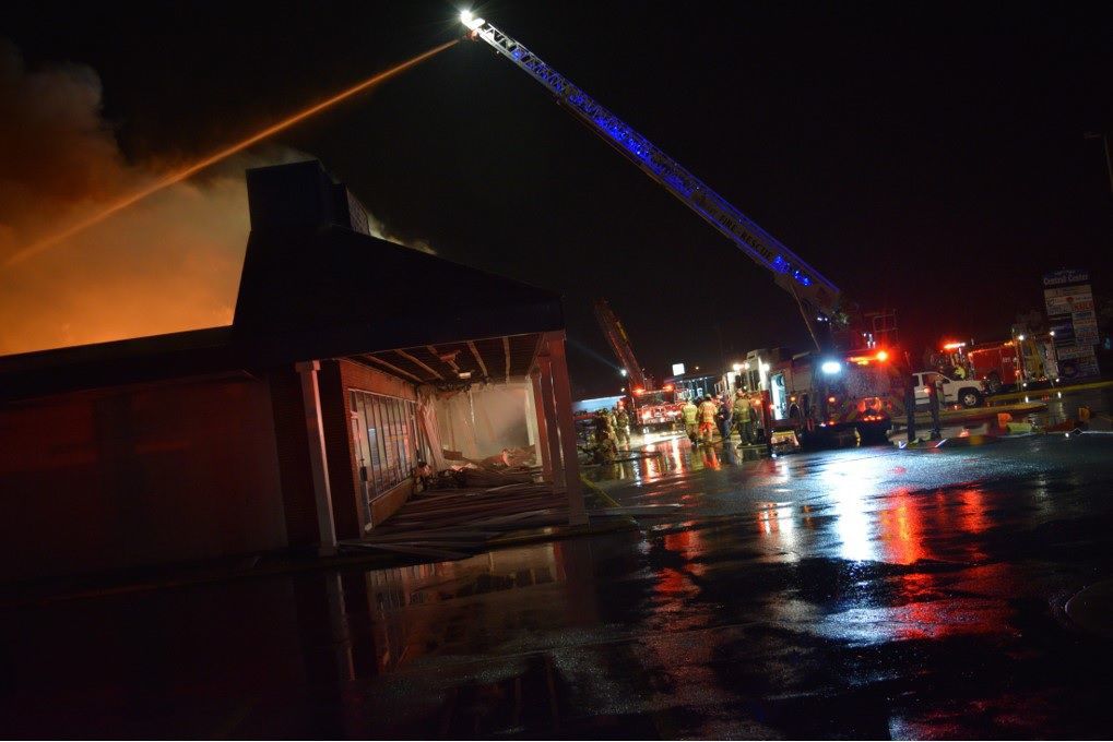 Lake Station fire